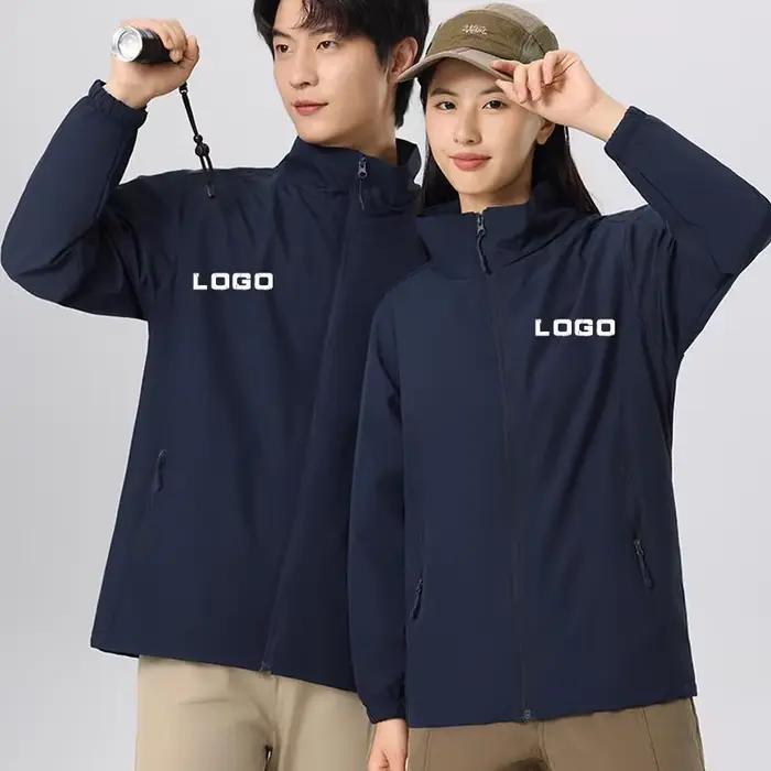 Veste Softshell légère imperméable et coupe-vent pour homme et femme, personnalisable, idéale pour la randonnée et les voyages, printemps et automne