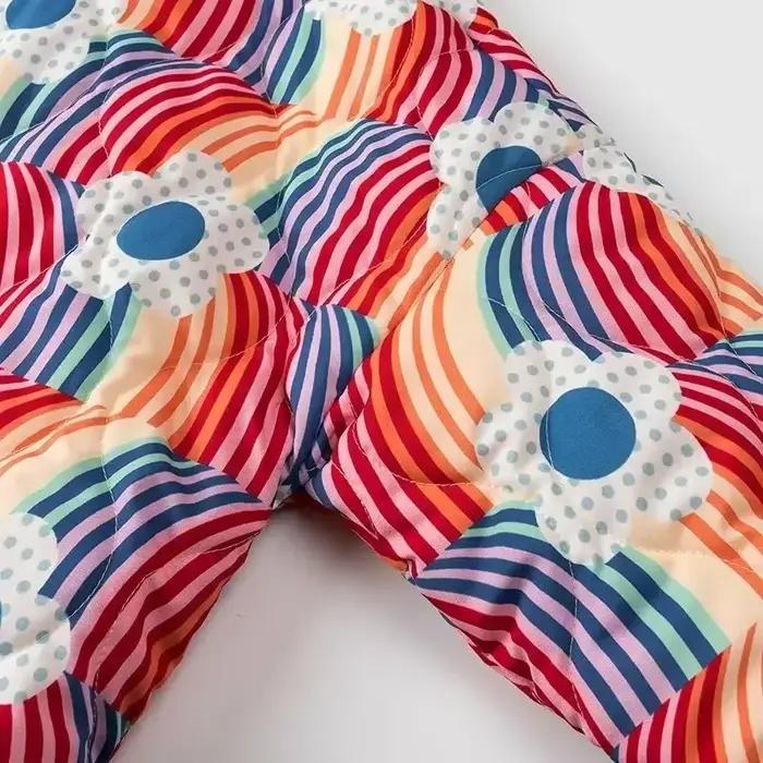 Cardigan matelassé décontracté en coton pour femmes automne hiver à manches longues bleu ocasions spéciales et quotidienne