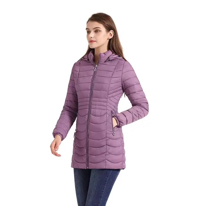 SANTELON – Parka longue et chaude pour femme