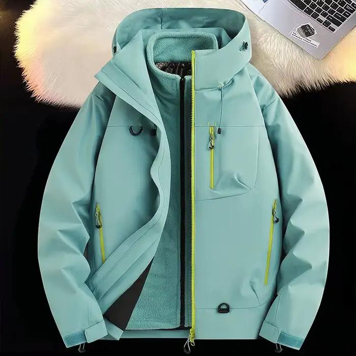 Veste d'extérieur coupe-vent et imperméable