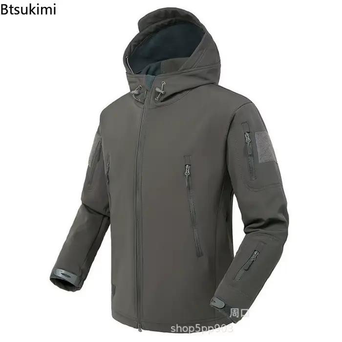 Vestes Softshell en peau de requin pour hommes