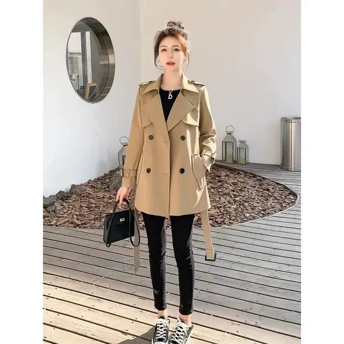 Ingent Hector-Veste Coupe-Vent Courte pour Femme