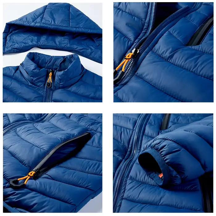 CHAIFENKO marque hiver chaud imperméable veste hommes 2025 nouveau automne épais à capuche Parkas