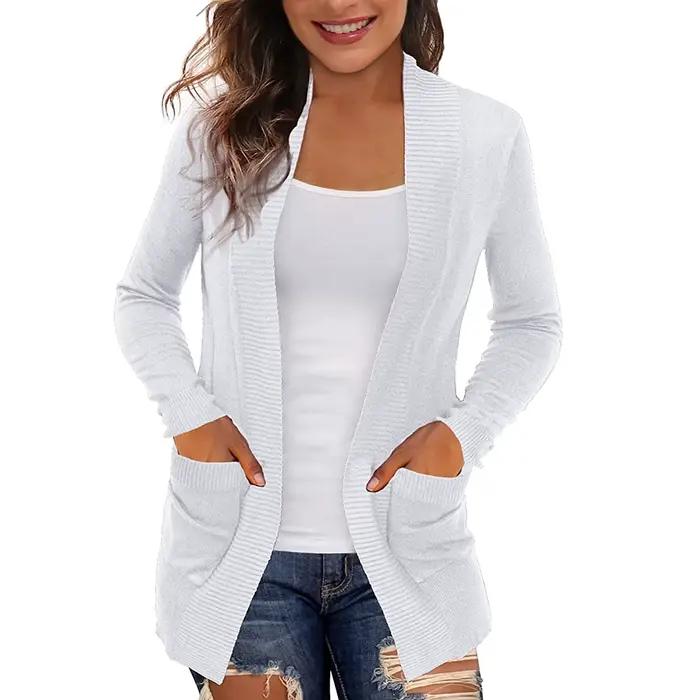 Cardigan en tricot pour femmes