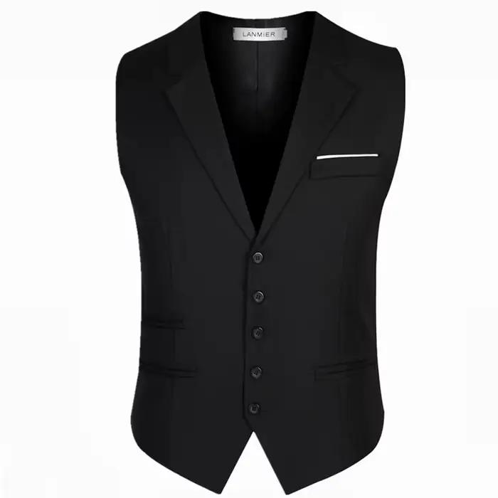 Robe gilets pour hommes coupe ajustée