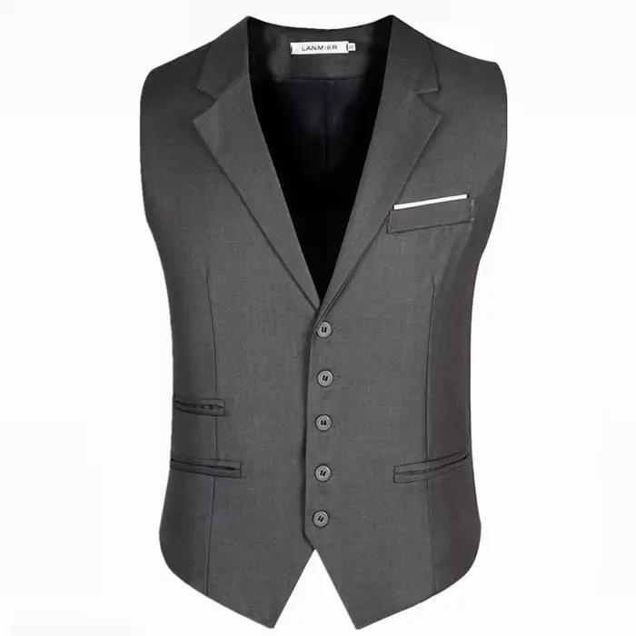Robe gilets pour hommes coupe ajustée