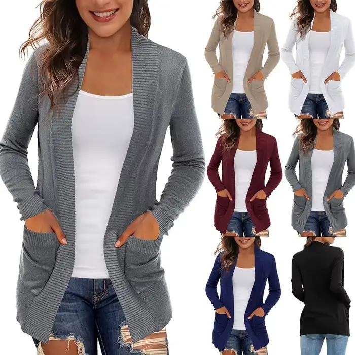 Cardigan en tricot pour femmes