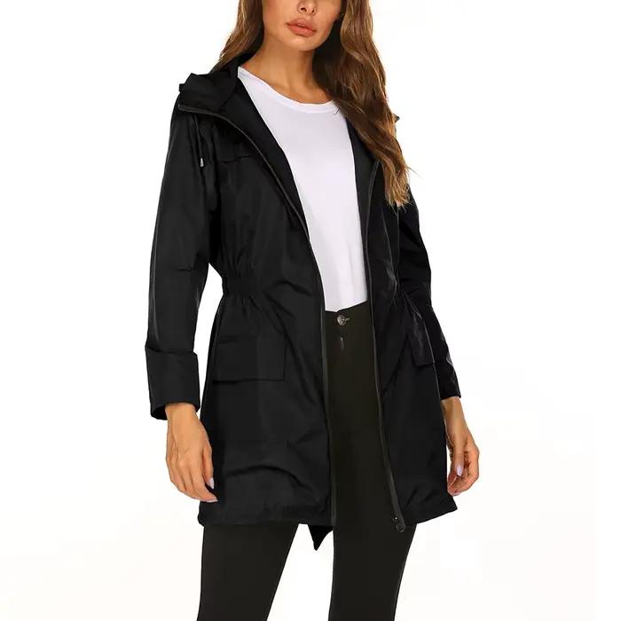 Manteau imperméable léger pour femme