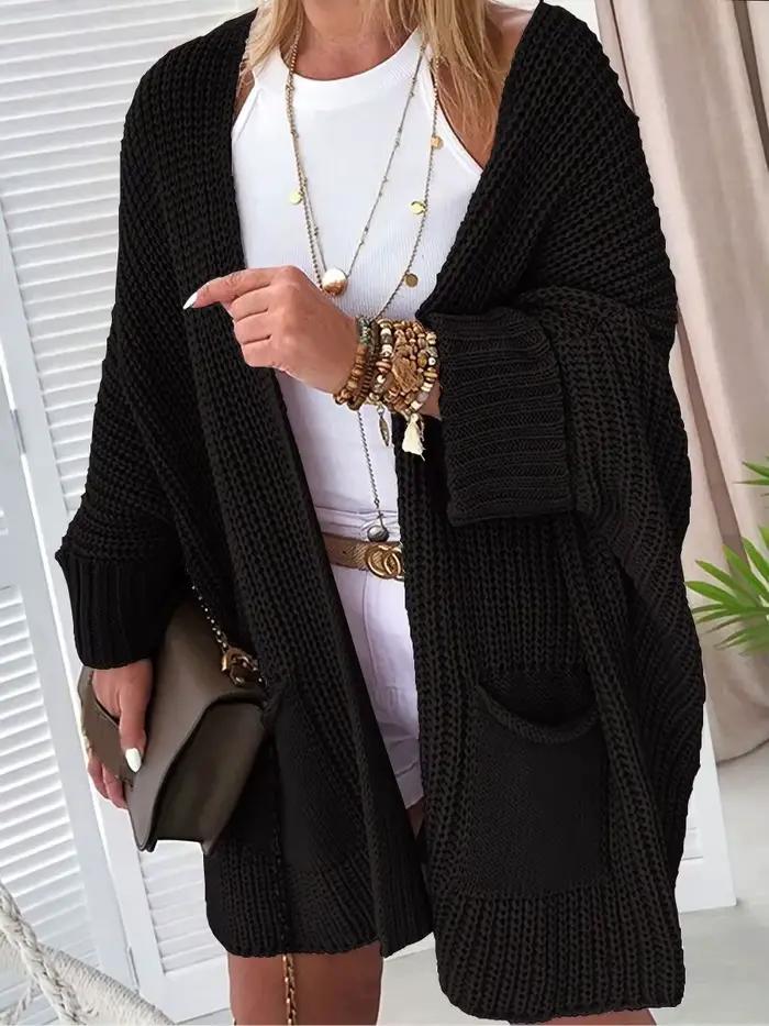 Cardigan Long tricoté pour femmes
