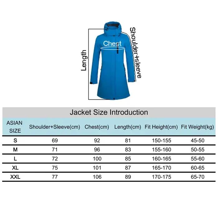 THE ARCTIC LIGHT – veste de randonnée longue en polaire pour femme