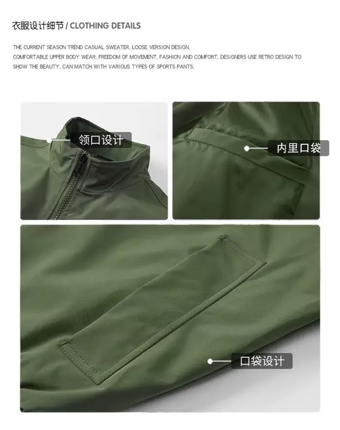 Veste de style américain 2026 - Imperméable et coupe-vent