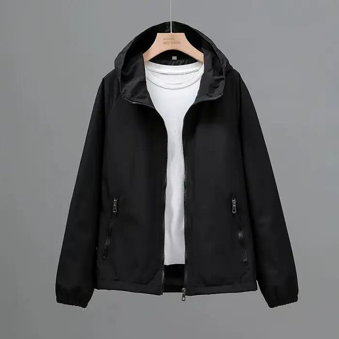 Trench-Coat fin pour femme, coupe-vent à Double capuche, coupe-vent, imperméable, vêtements d'extérieur, mode Joker, nouvelle collection printemps automne