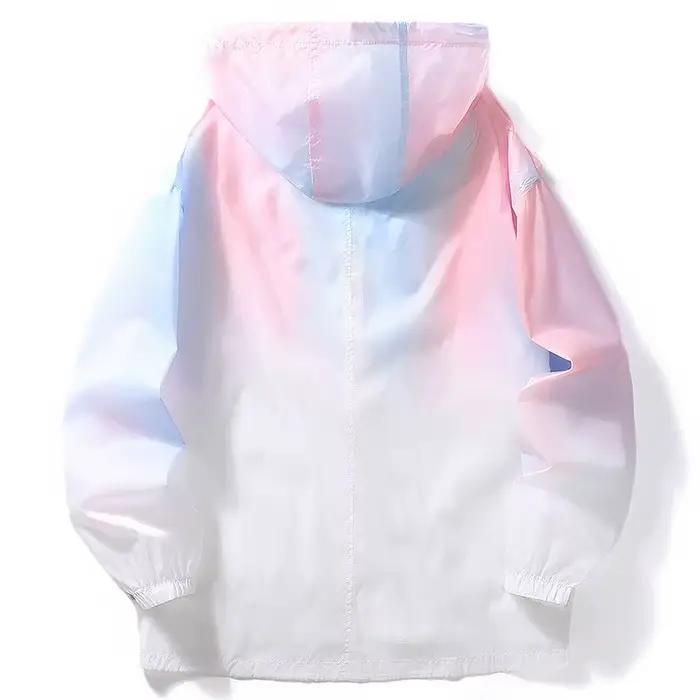 Veste de protection solaire pour hommes, coupe-vent décontractée de haute qualité, respirante et imperméable, pour le printemps et l'automne, voyage et randonnée