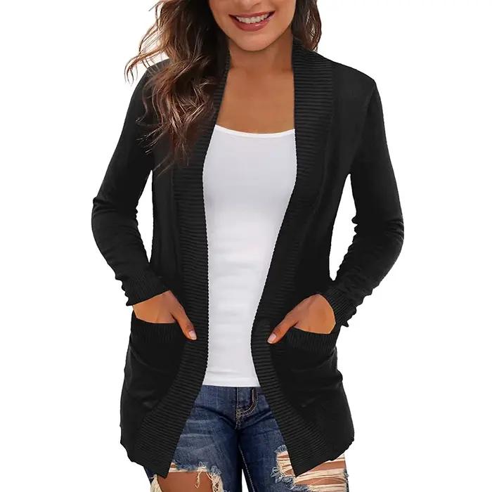Cardigan en tricot pour femmes