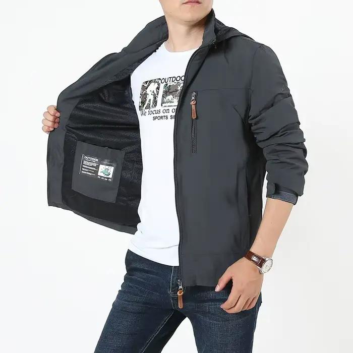Vestes coupe-vent imperméables pour hommes et femmes