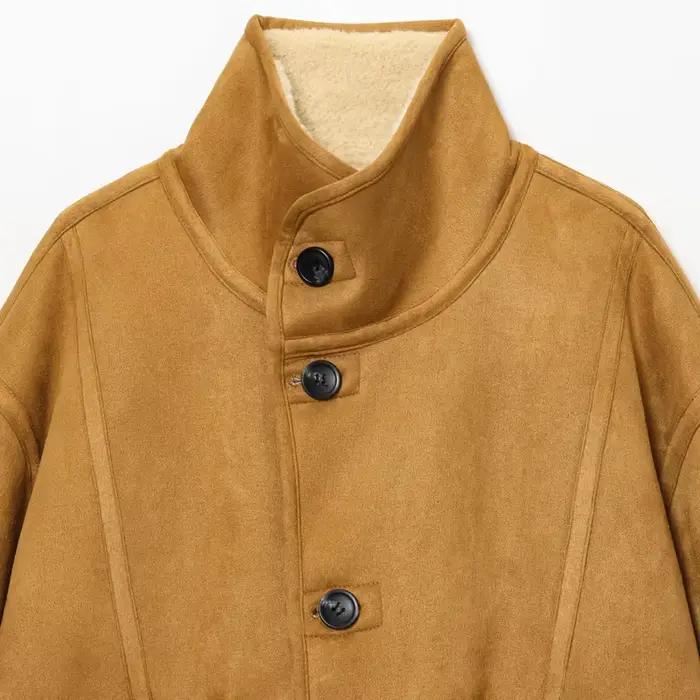 Veste en daim pour femme