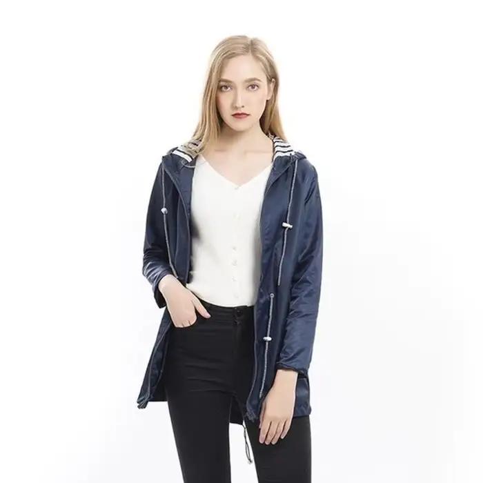 Manteau imperméable imperméable pour femmes