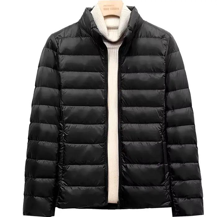 Nouveau 2025 femmes Ultra léger vers le bas à capuche doudoune femmes Portable léger coupe-vent femme automne et hiver manteaux chauds