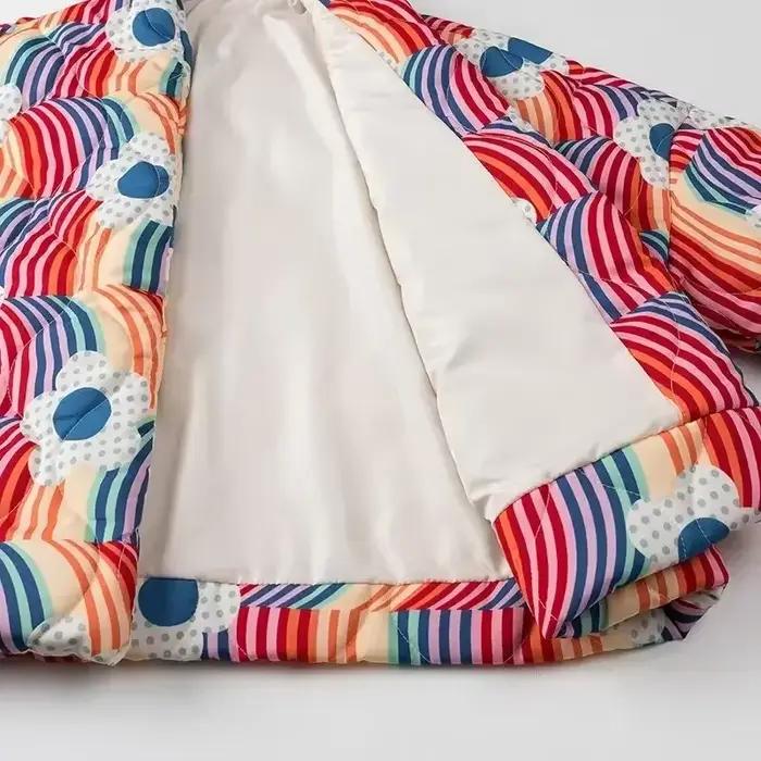 Cardigan matelassé décontracté en coton pour femmes automne hiver à manches longues bleu ocasions spéciales et quotidienne