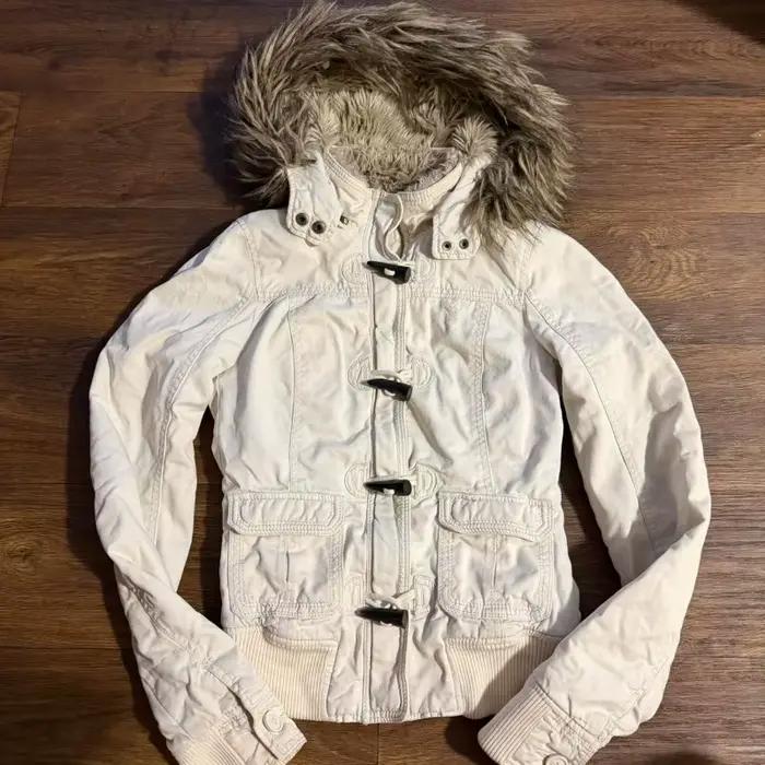 Nouvelle Veste Matelassée Décontractée Femme Style Hip-Hop Urbain avec Col en Fourrure, Tendance Vintage, Coupe Ample en Velours Rembourré