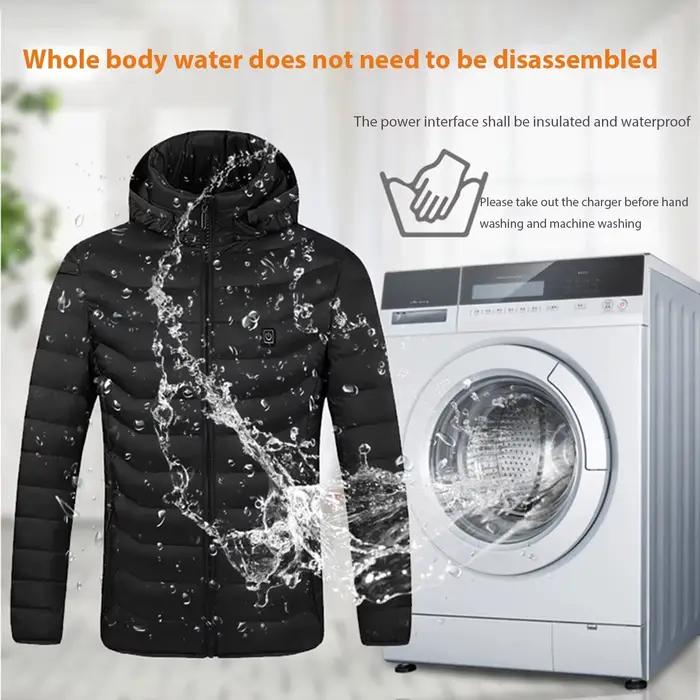 Hommes veste chauffante USB hiver extérieur chauffage électrique mâle bobojaco chaud Sprots manteau thermique vêtements réchauffible hommes parka