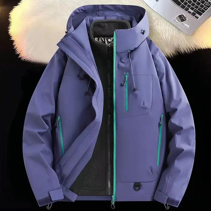 Veste d'extérieur coupe-vent et imperméable