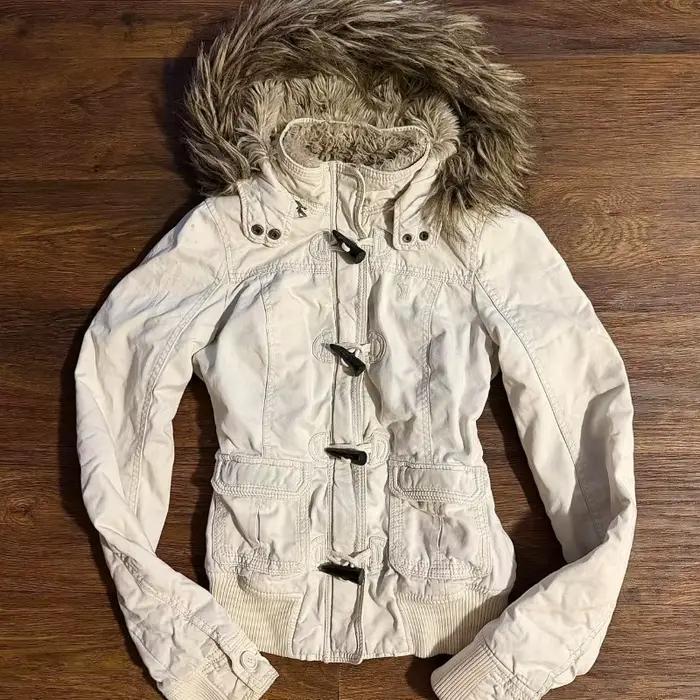 Nouvelle Veste Matelassée Décontractée Femme Style Hip-Hop Urbain avec Col en Fourrure, Tendance Vintage, Coupe Ample en Velours Rembourré
