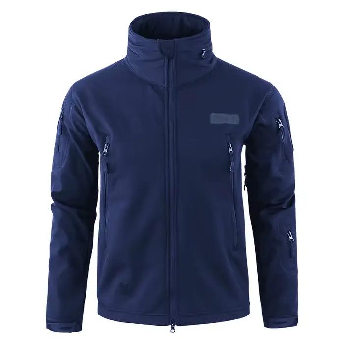 CamSolomon-Veste d'extérieur à col montant pour homme