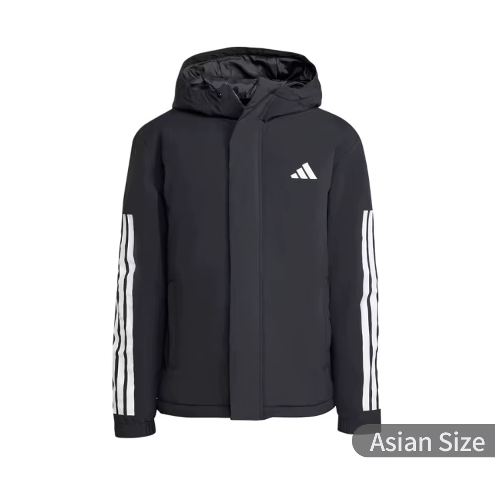 Veste à capuche adidas INSULATED CLIMAWARM, coupe-vent, chaude, imperméable, avec fermeture éclair, 