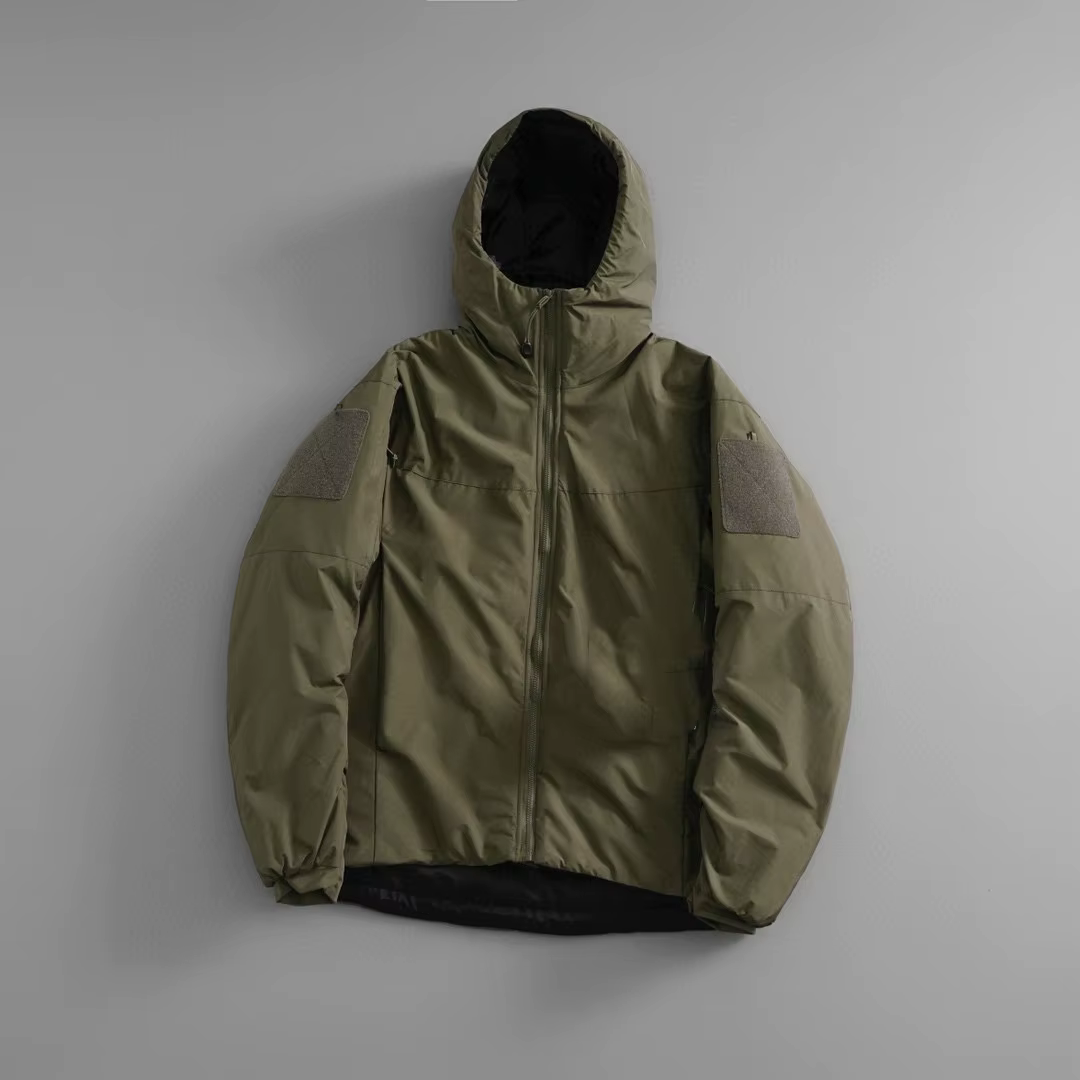 ARC Leaf Gen LT Hoody Homme, veste d'hiver imperméable en coton pour l'extérieur, coupe-vent, thermi
